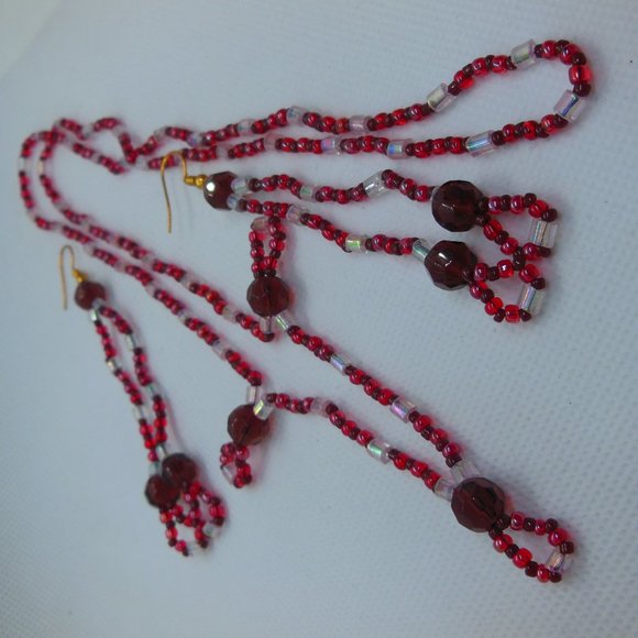 Handmade Earrings & Necklace - New Autumn Design - Picture 4 of 6